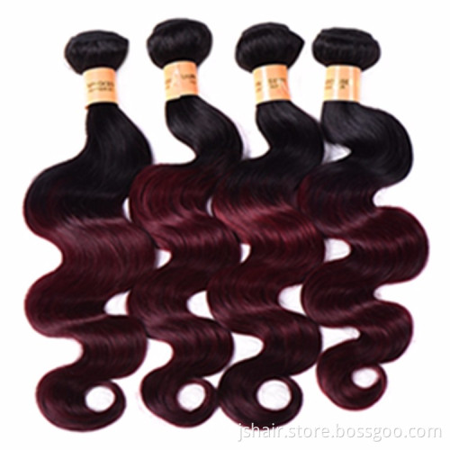 New arrival 8A grade 1b 99J two tone hair ,Brazilian virgin hair extension